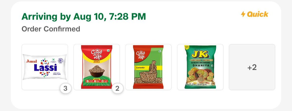 AkashSinghMehr4's tweet photo. Hey @JioMart_Support 
I had ordered some items yesterday but still didn't got them delivered. 
Please look into this and deliver it ASAP.
@JioMart 
Order id - JM6A79D21201701ED7AC
Shipment id - JM6A79D21201701ED7AC-01 https://t.co/Q7niBYJ73W