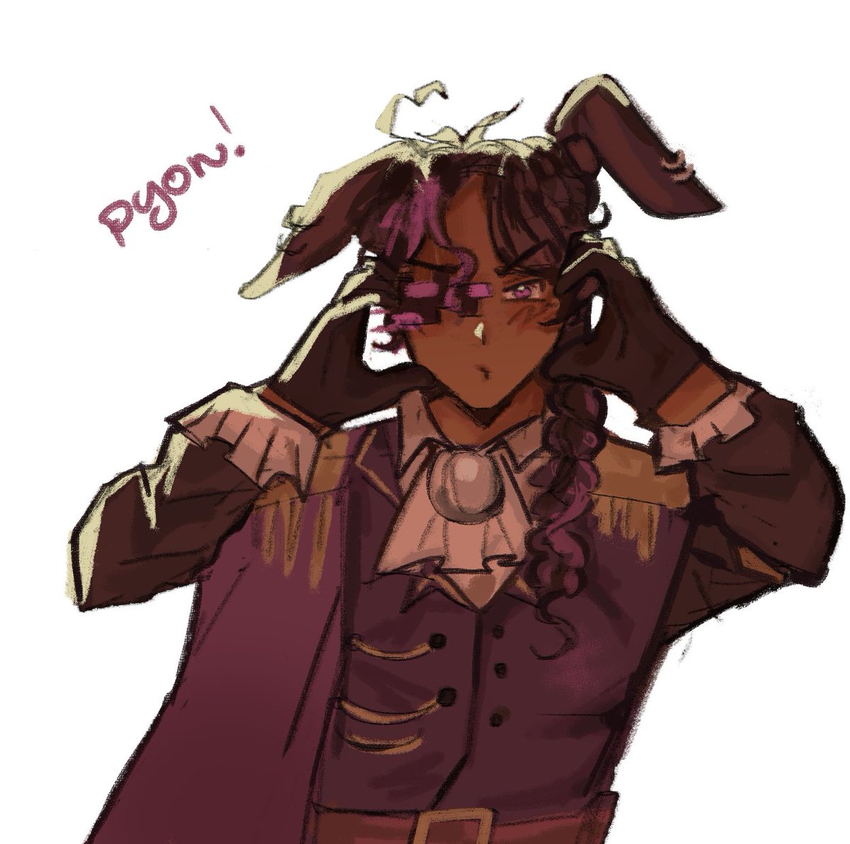saucepawss's tweet photo. bunnyswag #ashswagfanart #qsmp2 https://t.co/v5qSyEJv6P