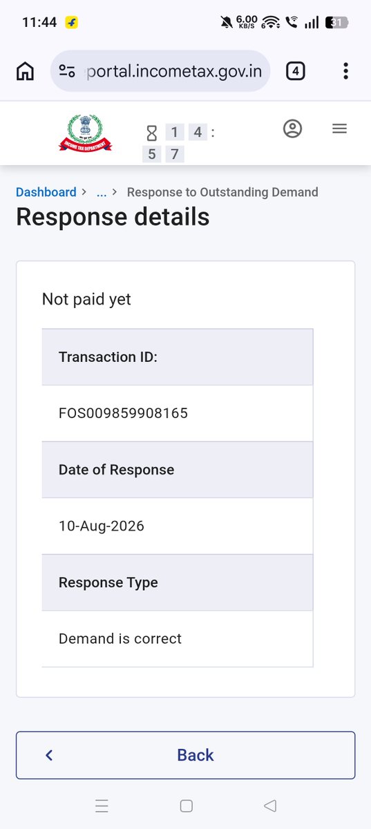 arindam_jpg's tweet photo. Received refund intimation, but refund is on hold. I accepted the old demand and the amount was adjusted against my TDS, yet the remaining refund hasn't been credited to my account. Requesting urgent resolution @IncomeTaxIndia #ITRREFUND https://t.co/aobyNRpsRA
