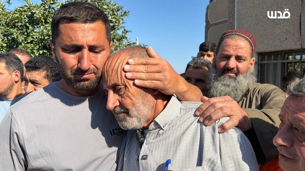 QudsNen's tweet photo. Locals inspect the destruction after Israeli occupation authorities demolished the home of slain Palestinian man Farouq Ramadan in the village of Tell, southwest of Nablus.

Ramadan, 41, was killed alongside three cousins on July 24, 2026, by Israeli forces while defending his village from a violent attack by armed settler militias.