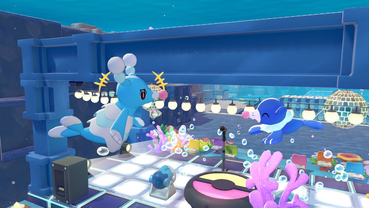 koso2023's tweet photo. オシャマリとアシマリ仲良しでかわいい〜💙

#ぽこポケ https://t.co/oerVl8CuTf