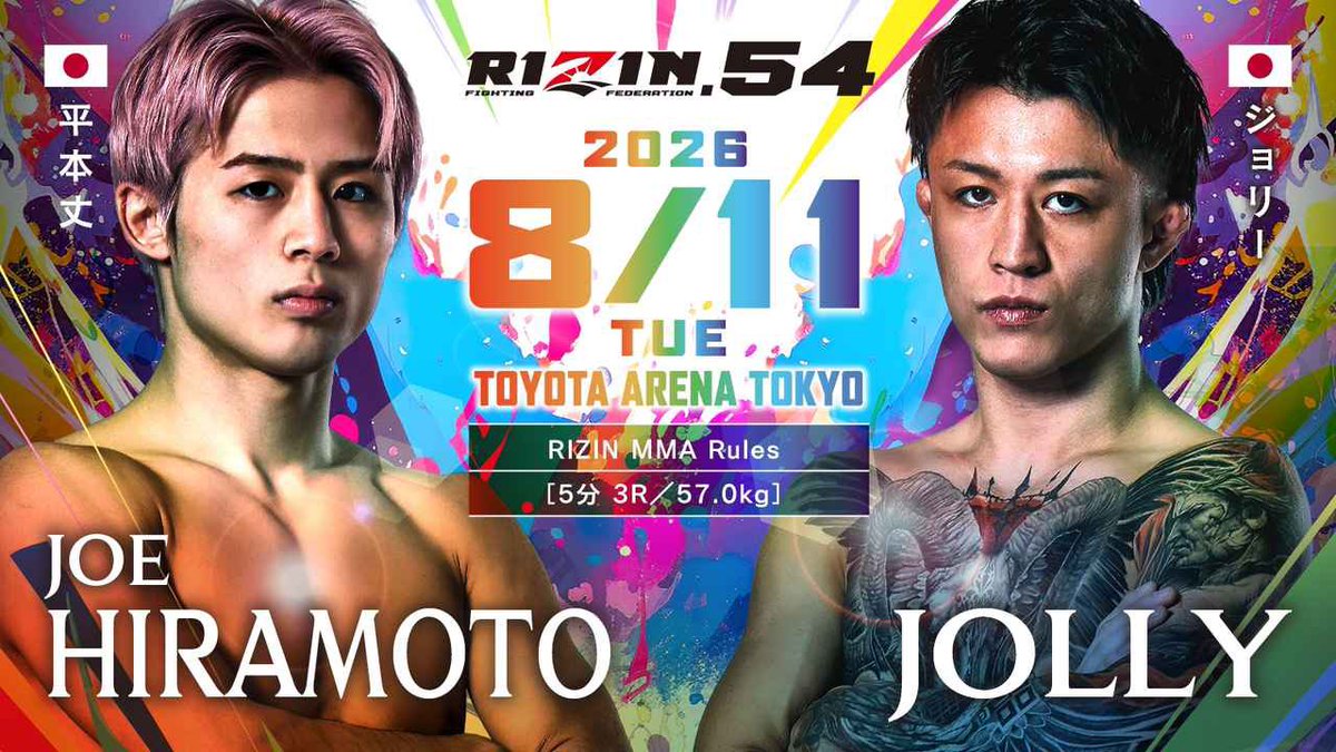 jyobin_channel's tweet photo. 打撃戦。平本の強烈なローキック。ジョリーはカット出来ずに貰ってる。

平本のプレッシャーに押され組めないジョリー。

ジョリーが踏み込んだところに平本の左オーバーハンドフックからの右フックの返しで大の字に。

平本丈が1ラウンドKO勝ち。 https://t.co/yqV6erKIIj