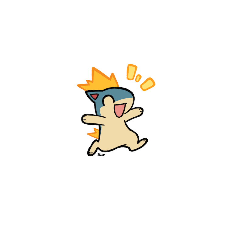 sqshiijelly's tweet photo. Pokemon doodle ko-fi commission.
Quilava. https://t.co/Mml0f7OYgX