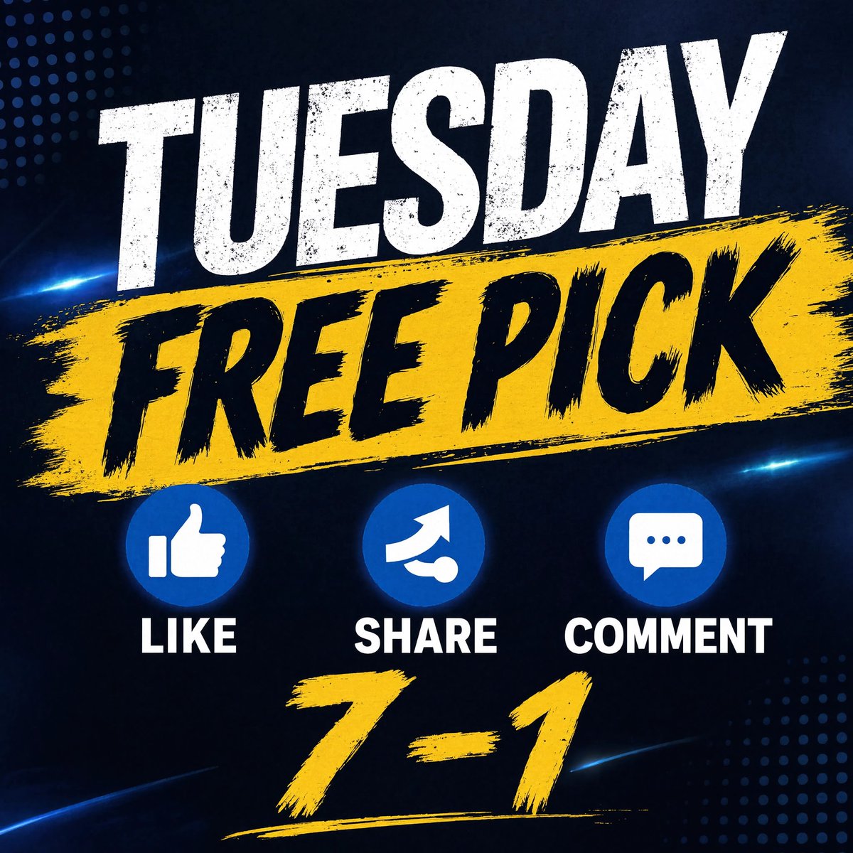 BobSportsBets's tweet photo. FREE PICK ALERT 🔥 (7-1)

👍 LIKE THIS POST 💬  

REPLY "WINNER" BELOW 

 #GamblingX #freepick #mlb #wnba https://t.co/43bsPgCInp