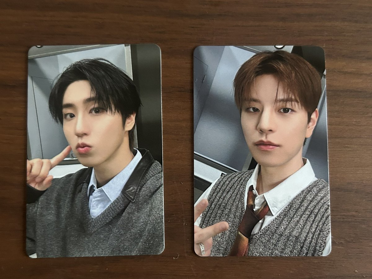agirice_desu's tweet photo. straykids スキズ RUN IT JAPAN グッズ 特典 トレカ フォトカ 交換

【譲】ハン🐿️、スンミン🐶

【求】ヒョンジン🥟、アイエン🦊

郵送での交換希望📮
まとめて交換できる方を優先させて頂きます🙏🏻
お気軽にお声がけ下さい☺️ https://t.co/EP9wCjXbbS