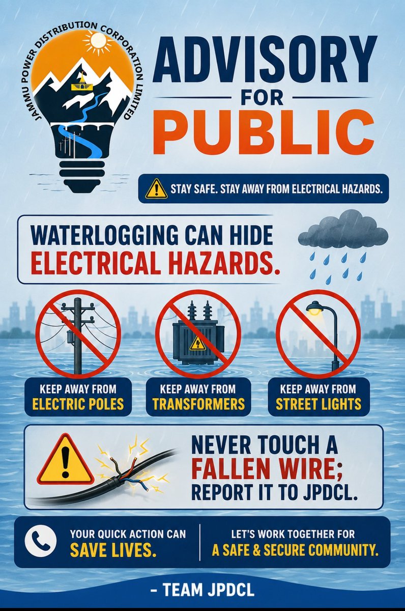 JPDCLofficial's tweet photo. @CM_JnK @diprjk @infjammu @ddnews_jammu @radionews_jammu @PublishThe @JAMMULINKS @cedjpdcl @CrossTownNews @DailyExcelsior1 @earlytimesjk @earlypostdaily @PTI_News @ANI @ITJPDCL @JammuUpdates @takeonedigital @jknewstoday @dmjammuofficial @udhadm @NewsNowJK @NewspointjK https://t.co/JNL8ywAEyN