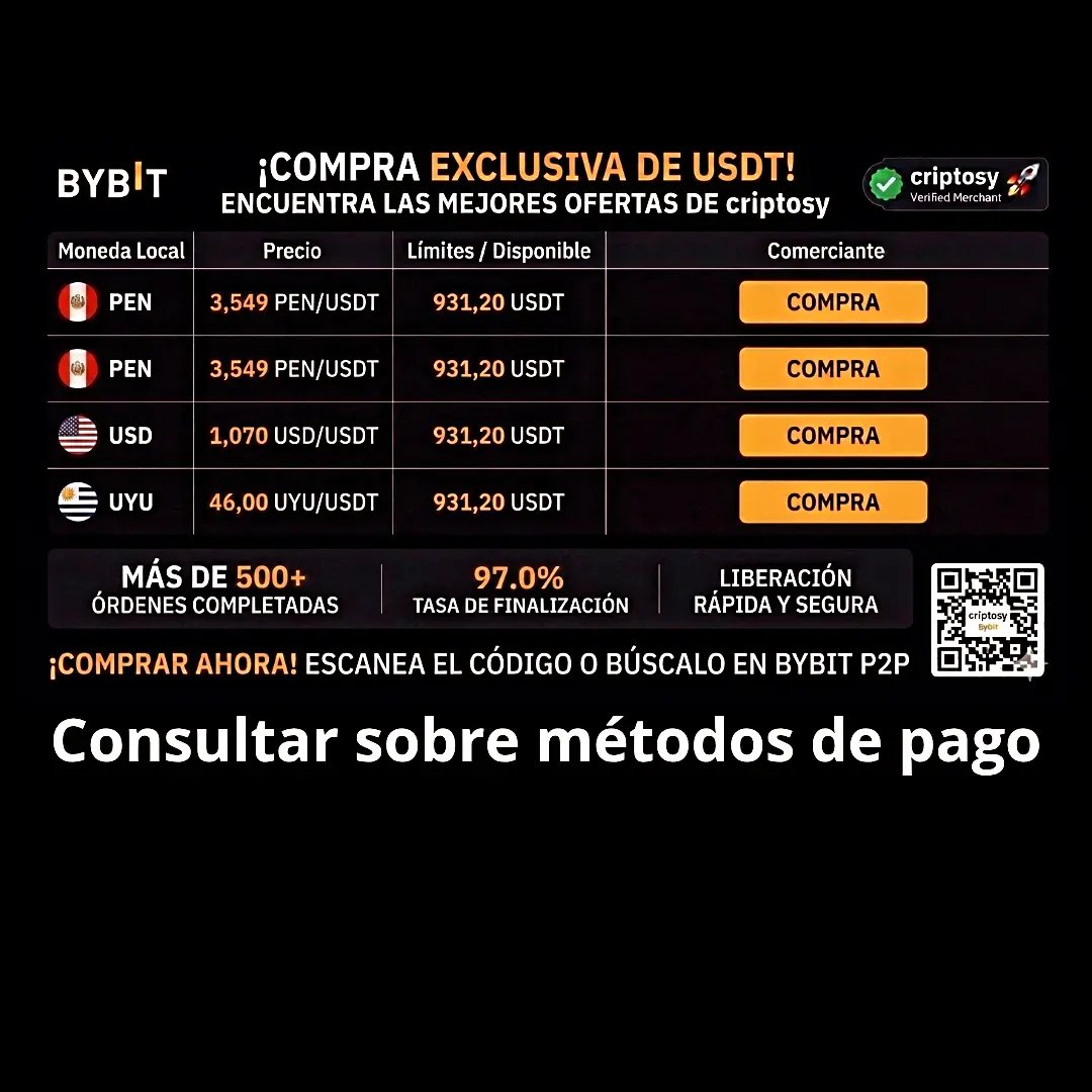 mv4cripto's tweet photo. #p2p 
#bybit https://t.co/tJvRU0nXCn