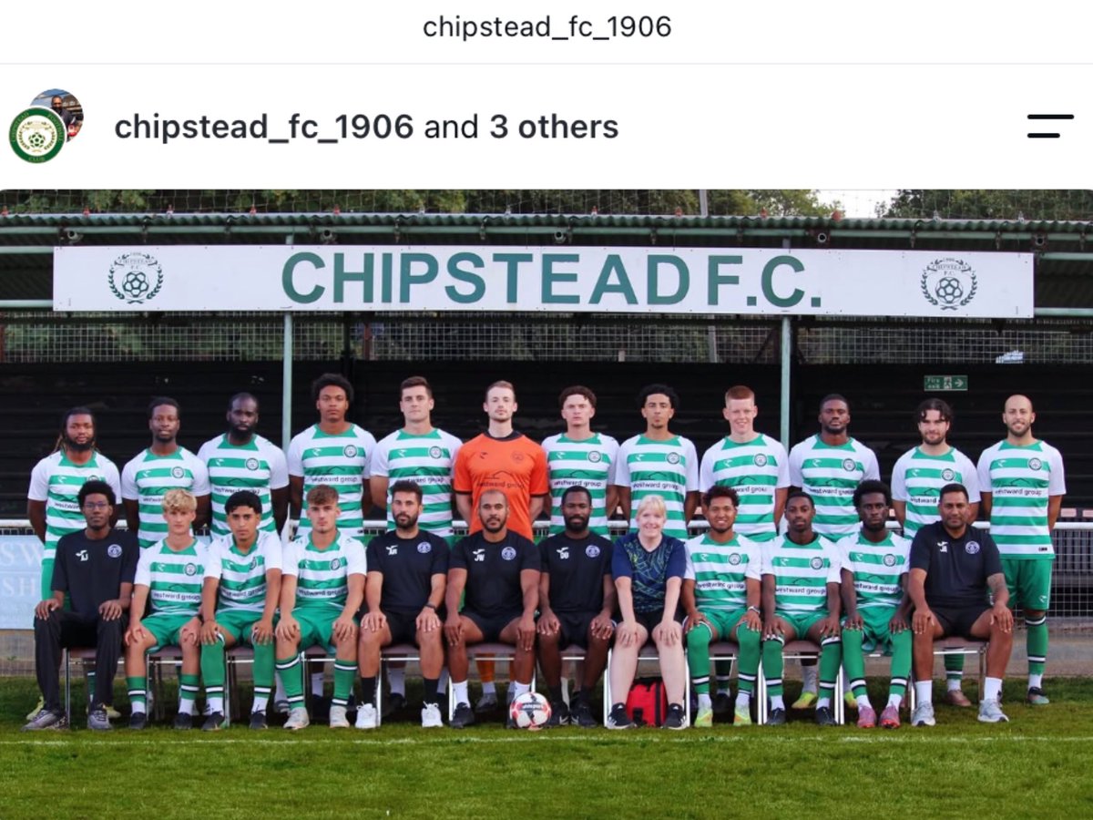 chipsteadfcsurr's tweet photo. Our next 1st team game is at home to @MetPoliceFC in the @CherryRedGroup @ComCoFL Premier Division South this evening, Tuesday 11th August, KO 7.45pm - please come &amp; watch the lads - they really would appreciate your support-entry is £10 for adults, £5 for concessions, u-16s free https://t.co/OnzScsjR4Y
