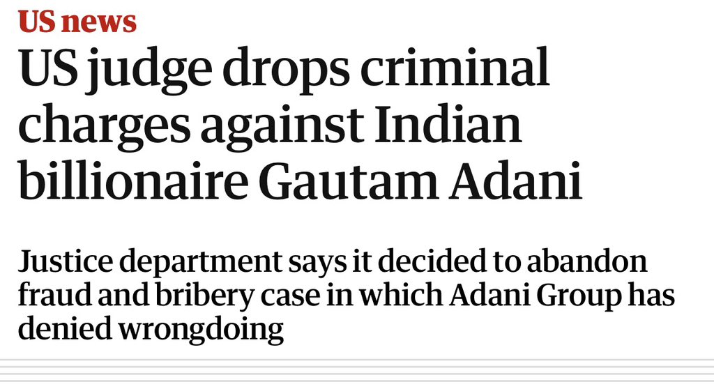 RanaAyyub's tweet photo. The Maharashtra government today handed 83,000 square feet of reserved forests, mangroves to Gautam Adani. https://t.co/lR7NTqUy96