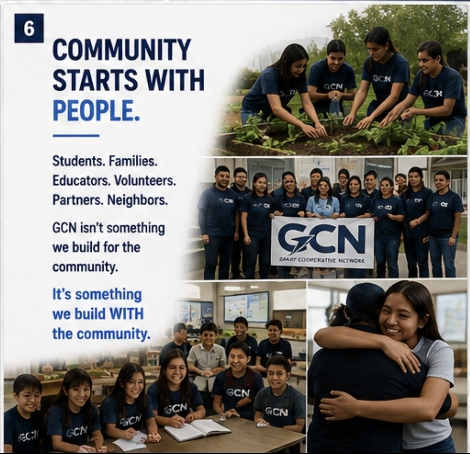 GarayCoopNetwrk's tweet photo. @jacqueszebaks Six cooperative pillars. One connected community. 🌱

We create opportunities through education, food security, renewable energy, affordable housing, sustainable fabrication, robotics and AI.

Follow @garaycoopnetwork and build with us. 💙

#CommunityInnovation https://t.co/iKzNZM6c36