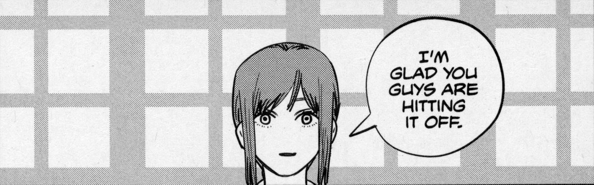 PrivateNagatoro's tweet photo. Fujimoto shoulda just drawn her without a nose for all of part 1.
Chainsaw Man, Volume 1, Chapter 3
#ChainsawMan #manga #Anime #mangascan #Scan https://t.co/hXrPiSUscx