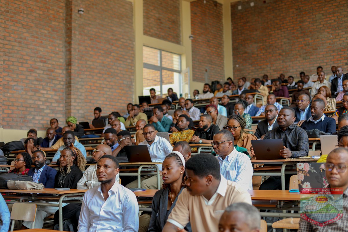 ucbukavu's tweet photo. Ce vendredi 7/8/26, l’@ucbukavu a réuni l’ensemble de son personnel pour une assemblée générale au campus Mgr Mulindwa.

Au cœur des échanges : le projet d’élaboration de la convention collective de l’Université et le règlement d’entreprise.
#ucbukavu #UCB #leadership https://t.co/ZZnohQ2eif