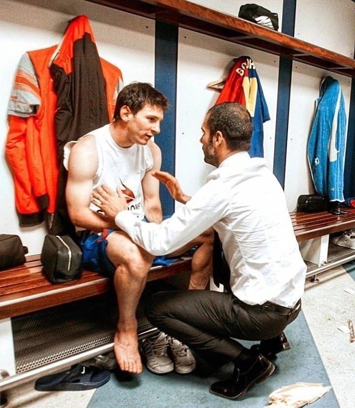 Jendayakw's tweet photo. I will always be thankful to Pep. He understood Messi’s talent, gave him the freedom to play, and built a system where his genius could truly shine.

Pep wasn’t just coaching Messi. He was helping unleash a legend🥹 https://t.co/rlhu9sx7he