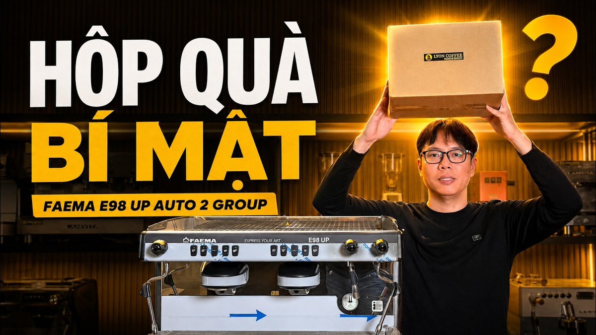 lyoncoffee2023's tweet photo. ✅ Giá Faema E98 UP AUTO 2 Group | Quà tặng có gì?
👉 Xem đầy đủ nội dung bài viết tại: https://t.co/fVxThziTzA
#lyoncoffee #cafelyon #caphenguyenchatlyon #lyoncafe #cafe #caphe https://t.co/MHp5mIMxD0