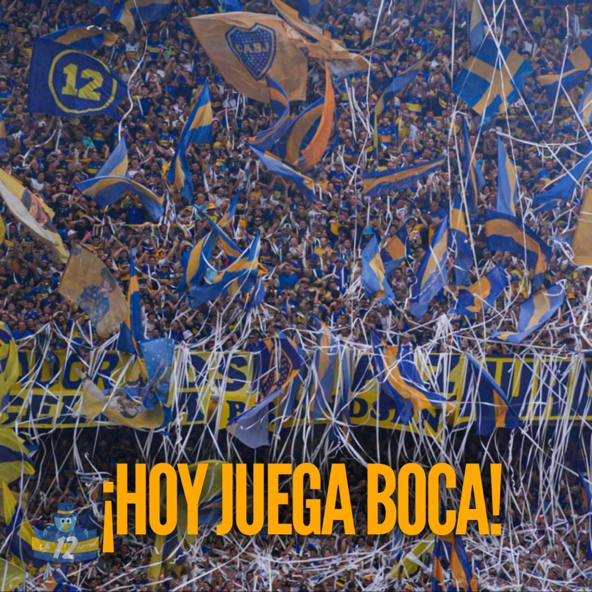 la12tuittera's tweet photo. 💙💛💙¡HOY JUEGA #BOCA! https://t.co/5ibsPF9nGi