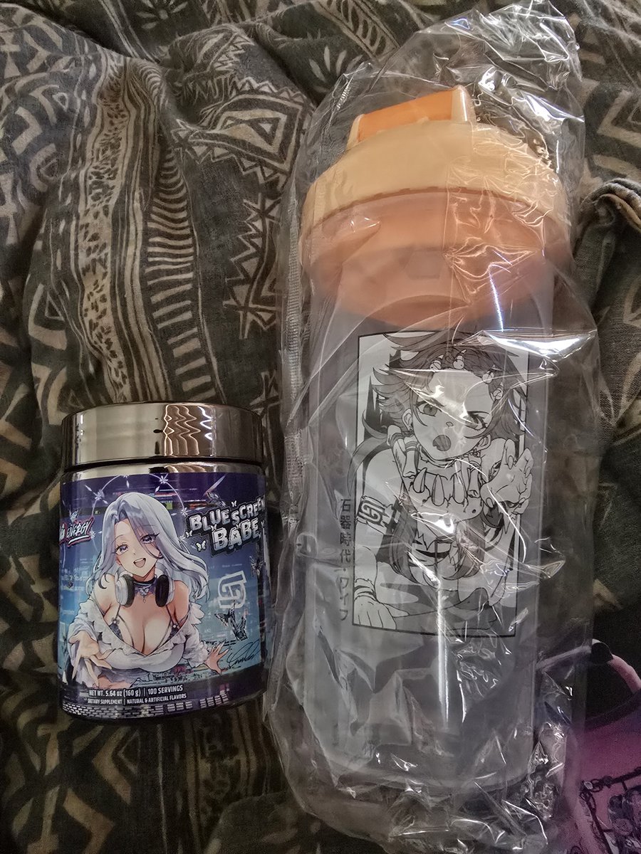 Kyle123567's tweet photo. @LeeandLie @GeneralGEEGA @Limealicious @LichVtuber I just got your gamersupps and I tried it and it very good https://t.co/xe6GKF38vX
