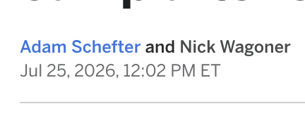 Tonysmarkettips's tweet photo. While we're all giving Adam Schefter, Chris Simms, and Tim Kawakami crap for staying quiet after Kyle Shanahan's accident -- lets not forget about Nick Wagoner.

If there was a media coverup, then it appears Nick Wagoner was also complicit because he co-authored a story with Schefter 2 minutes after the 49ers released the info and you couldn't possibly write this story with sources in less than 2 minutes. 

At least 4 members of the media knew and stayed silent. Did Schefter tell Wagoner that Kyle was at fault?