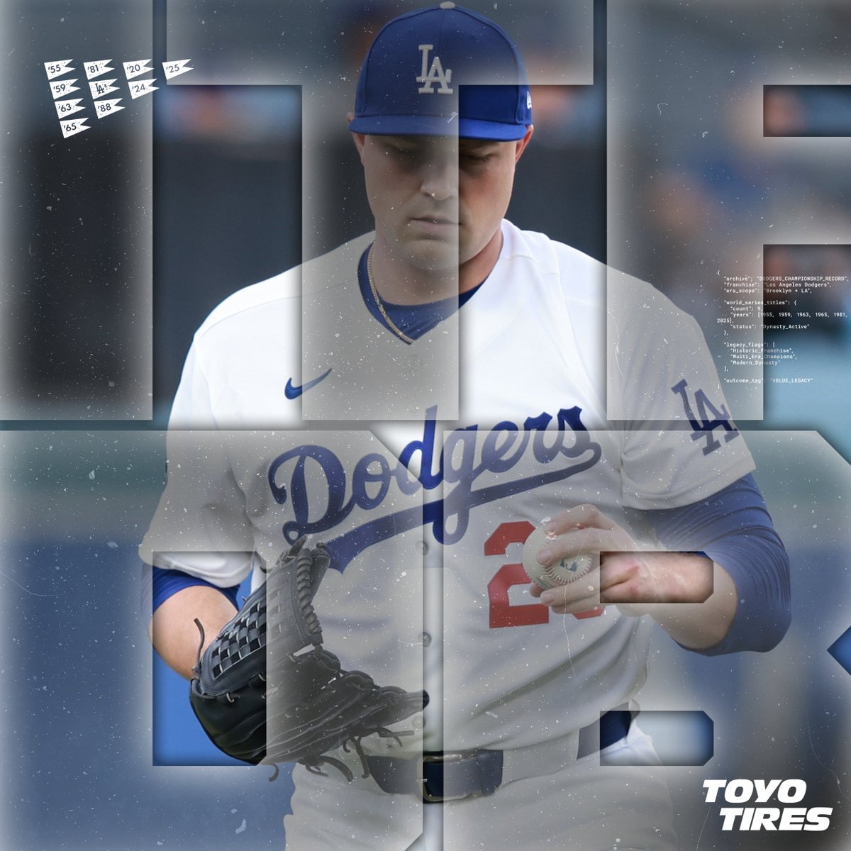 Dodgers's tweet photo. #ITFDB presented by Toyo Tires. https://t.co/dFK2bkMSNu