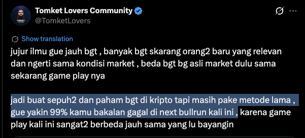 DemiGod_XYZ's tweet photo. @rian2026_rian @TomketLovers poin yang abang sampein emang bener tapi itu bukan metode baru bang, siklus lalu juga metodenya begitu.. nah bang tomket kan bilang siklus skrg harus pake metode baru nah apa tuh metode yang barunya https://t.co/50FE4xVTDd
