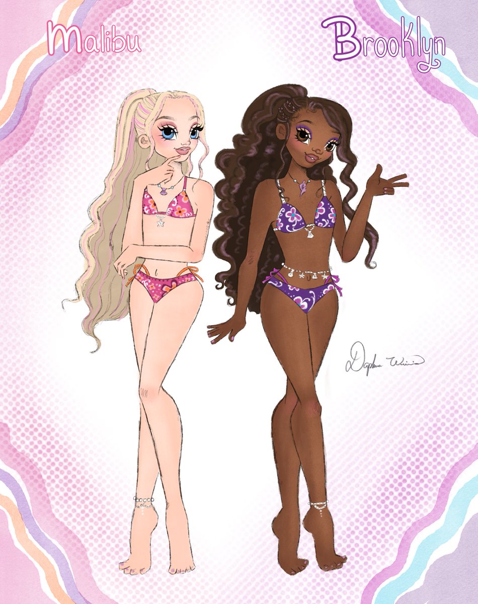 DollyComics's tweet photo. Barbie in a mermaid tale
It's fairly obvious who the inspiration was haha but in all seriousness how did they pass up the opportunity to get on that Zara wave? But yes I wanted to keep them very similar yet different! I'm veryyyy happy with them. I also referenced the OG fits! https://t.co/0ZuCIpqKbe