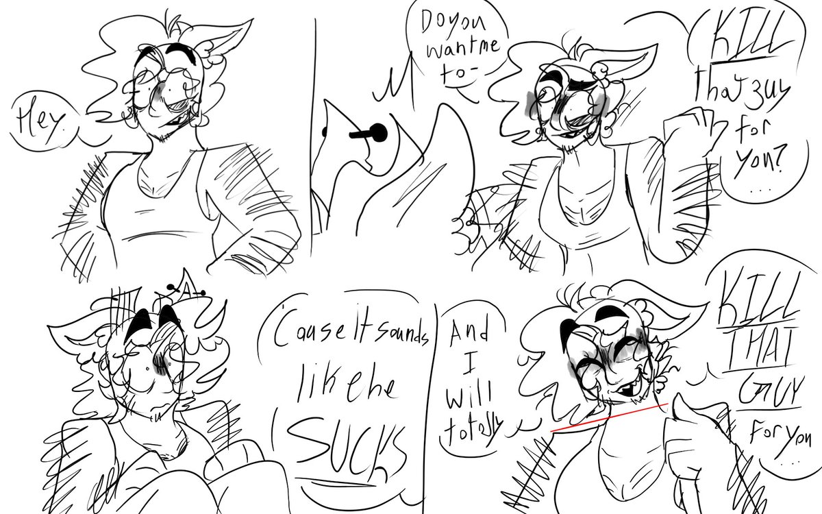 Fandom_Dolphin's tweet photo. #OutcastHigh #OutcastHighFanart #OCHFanart #OCHLucas #OCHScorpio
(SPOILERS FOR EP 9!!!)
Basically Lucas, when Scorpio mentions Echo "did something" to him, in ep 9: https://t.co/vSCE13CBv0