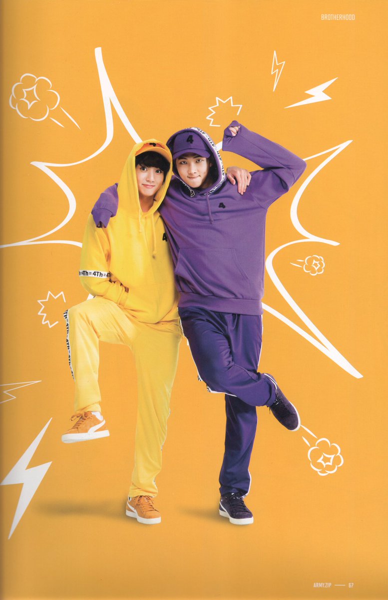 btsfancafe__twt's tweet photo. [scan] BTS 4th ARMY Membership Kit 

Unit Photo &amp; Brotherhood 

#RM #JUNGKOOK #BTS #방탄소년단 #ARMYZIP https://t.co/skzlgSA0qq