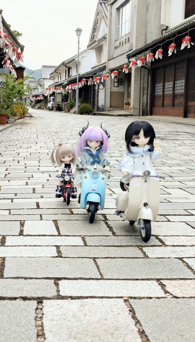 youknow_doll's tweet photo. 🛵🛵🏍️

#Tinyfoxバイク部
with ボニバニ6 https://t.co/fWLQFGs7HI