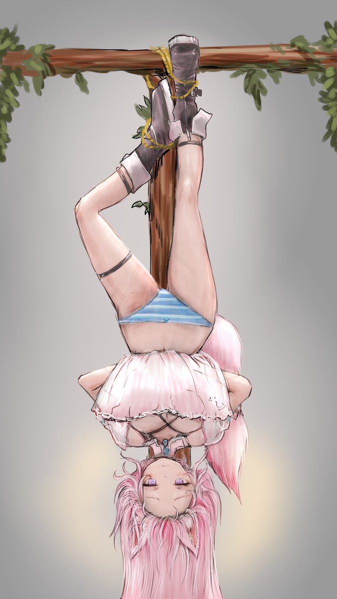 Nymph_Rhythm's tweet photo. 重力が働いた版w https://t.co/DS7QBYW7Zo