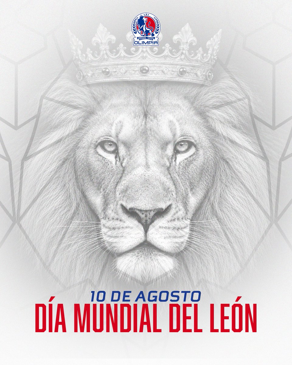 CDOlimpia's tweet photo. Garra, casta, estirpe. 🐾
Nuestra sed de triunfo es insaciable, siempre vamos por más.

¡Rujamos leones, cada vez más fuerte! 🦁 https://t.co/lz1TqFnOSF