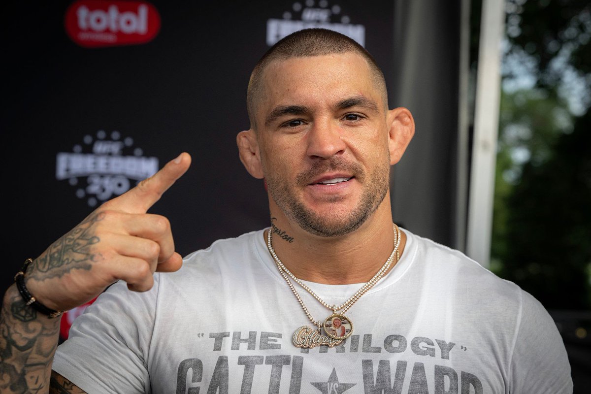 FREAKMMA1's tweet photo. 🫡Dustin Poirier believes Islam Makhachev’s journey is what true pound-for-pound greatness looks like.

Poirier explained that Islam defeated the best featherweight, cleaned out the lightweight division, then moved up and captured the welterweight title.

“That’s what pound-for-pound really is.”

( via @UFConParamount )