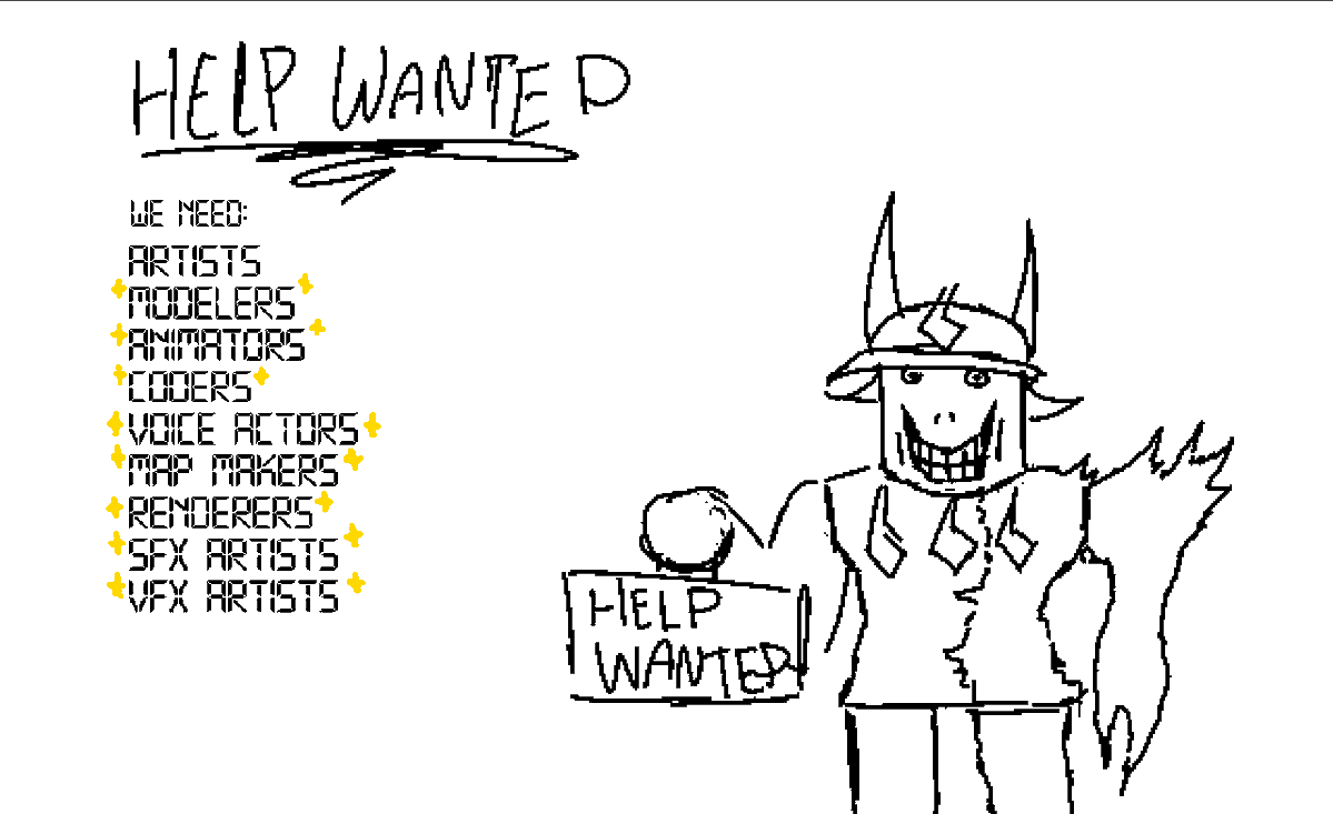 byte_01_xd's tweet photo. DEAR ARTISTS ANIMATORS MODELERS MAP BUILDERS, ANYONE

I am making a Outlast Trials inspired asym game and would appreciate if YOU would apply for this! We need as much people we can to help make this game into an actual reality!

#roblox #forsaken #doyoufearthemythos #robloxmyths https://t.co/F0pGC1V3ZU