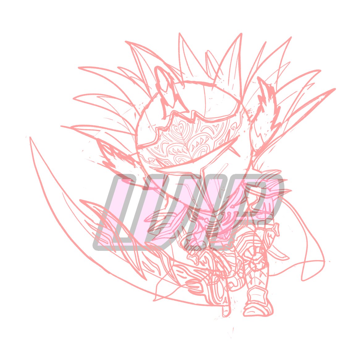 Riders_JP's tweet photo. #ガマダス大戦  天使 vs 悪魔シール       

第13弾  人族　黒騎士描いています　✍️ 

#自作シール #イラスト https://t.co/iYrEssye2v
