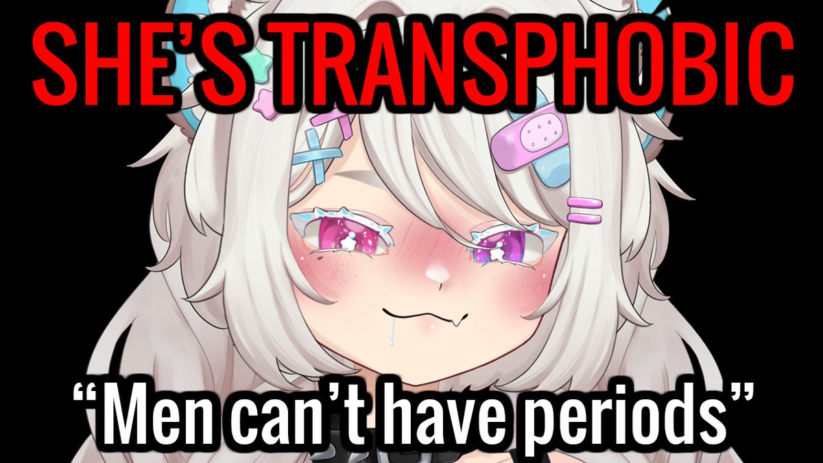 ChibiReviews's tweet photo. VTuber Yukiwaru is getting canceled for the crime of saying "Men can't have periods". 

Currently she is getting threatened to have her model removed and even getting her lawyer involved. However this campaign to cancel her by woke freaks is backfiring. https://t.co/83SwwvLjnW https://t.co/9BYcdaHGqi