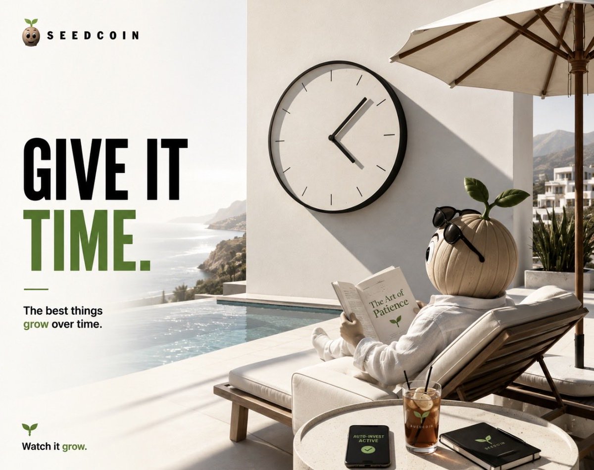 Seedcoin_RH's tweet photo. Rome wasn’t built in a day 🌱 https://t.co/2tQuIvTb6e