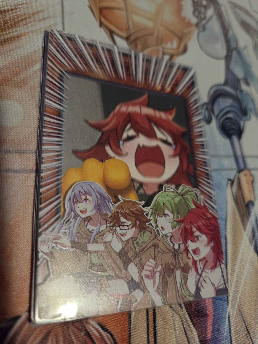 Brergrsart1's tweet photo. Printed a few proxies to hide in my binder and see if anyone notices - You think people can tell the difference if I used a Hiita you drew, @smilingspectra ? https://t.co/Wz9Knfxrql