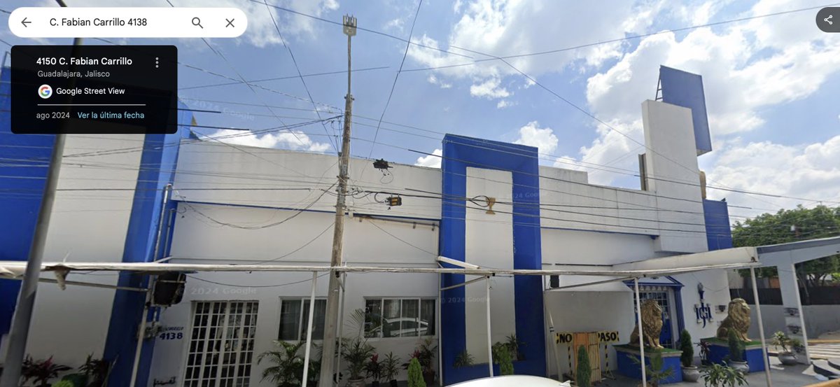 alvaro_qc's tweet photo. Cosas curiosas en el listado que obtuvo @andres_dlap.

En 2015 el municipio de Guadalajara vendió a un "particular" un precio en Fabián Carrillo 4138.

Resulta que el "particular" era La Luz del Mundo y el municipio vendió ese terreno para que pudieran ampliar la iglesia vecina. https://t.co/mYJPOewSGk
