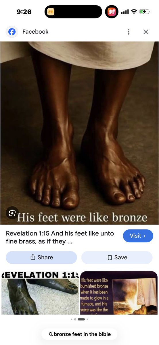 DaQueenbad's tweet photo. @Cj_867 @Helen_Sexton3 @reese4mvp Girl you will never see Jesus! You will see who you serve Satan and he’s definitely red from burning in hell! Revelation 1:15), the Apostle John describes Jesus' feet as "like bronze as if burned in a furnace"! What color is that Jesus was black! https://t.co/FaN6ltnOxi