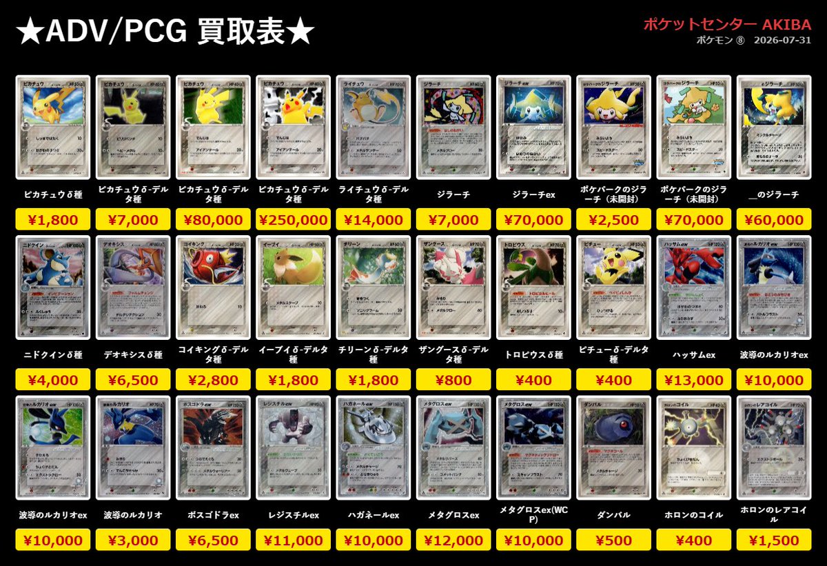 🔥【ADV / PCGシリーズ 買取強化中➁】🔥 1枚から丁寧に査定させて