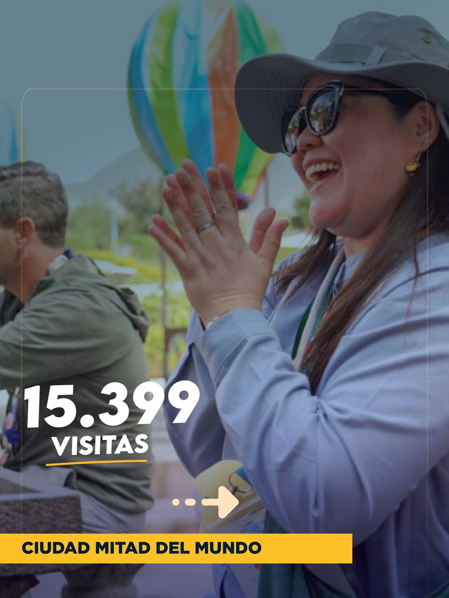 PichinchaGob's tweet photo. ¡#Pichincha se consolida como un destino turístico! 😃

Durante este feriado más de 21 mil personas visitaron nuestros principales atractivos: Parque Arqueológico Cochasquí, Bosque Protector Jerusalem y la Ciudad @mitadmundo.

¡Gracias por tu visita! 🩷

@PaolaPabonC 
@AlexTonello5