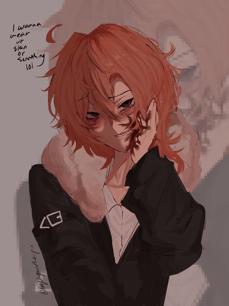 SorrowfulCupid's tweet photo. Yanderemaxxing 

i’m sorry kinda rushed cuz i should be working on homework ok bye
 #太中 #bsdtwt https://t.co/bPZ49fzrYQ