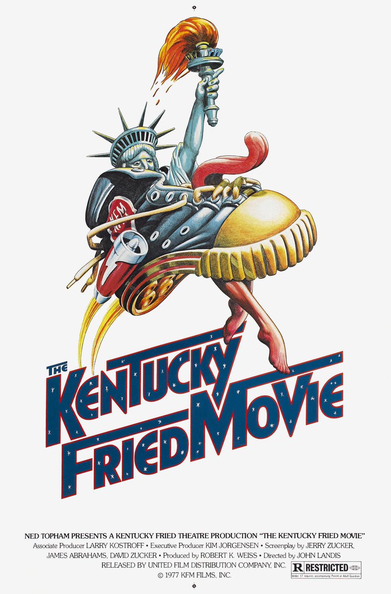 RetroNewsNow's tweet photo. 🎬 ‘The Kentucky Fried Movie’ premiered in theaters 49 years ago, August 10, 1977 https://t.co/nclEFheP48
