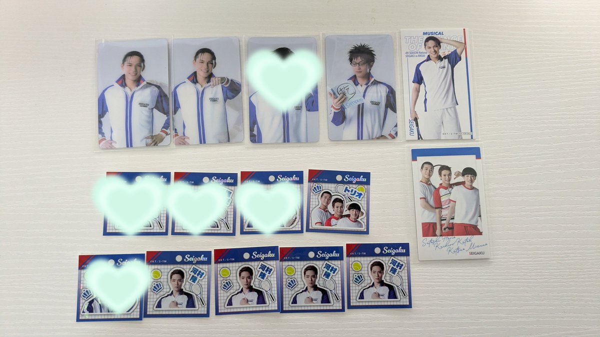 huka_vv's tweet photo. 交換 譲渡 テニミュ 全立 ランブロ レンチキュラー ツリビレ ステッカー ポラショ 特典 青学vs四天宝寺 ステショ

【譲】
画像のもの

【求】
ツリビレコースター:大石&amp;菊丸＞不二&amp;仁王、越前&amp;幸村

or定価(特典300)

凱旋土日or25.26ソワレお手渡し
検索からでもお気軽にどうぞ！ https://t.co/9AD5uhFJxY
