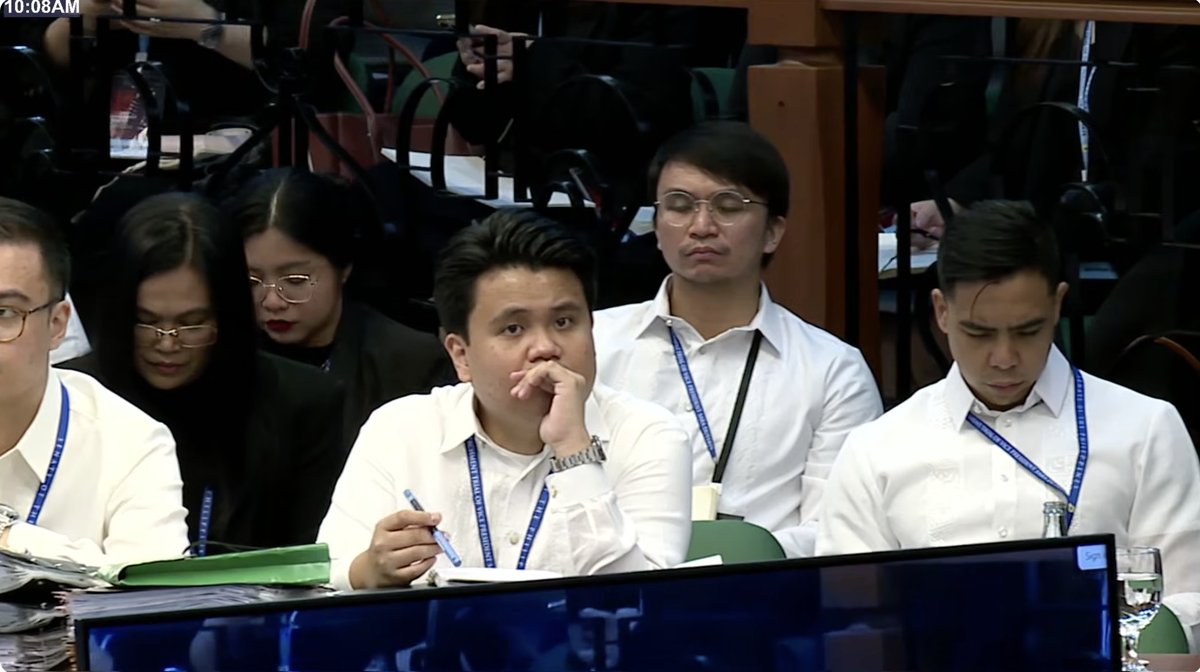 PhilippineStar's tweet photo. 'NA-INDIAN PO KAMI [NG DEFENSE]'

During the opening of the impeachment trial on Tuesday, House private prosecutor Lorna Kapunan claimed that the defense team ignored text messages inviting them to meet and compare documents, as Presiding Officer Chiz Escudero had ordered.

"And they want us to appear before the clerk of court to compare documents on August 14. For what purpose, Your Honor? Now, the text message is even more disturbing because apart from saying sa August 14 na lang, they even disclaimed the fact that this honorable court said Thursday or Friday last week. Wala naman daw sinabi ang Presiding Officer except to set a time and date mutually agreed upon by the parties. That is bad faith, Your Honor," she told the court. (Screenshots/Senate)

LIVE: https://t.co/xZFWJBlcwn