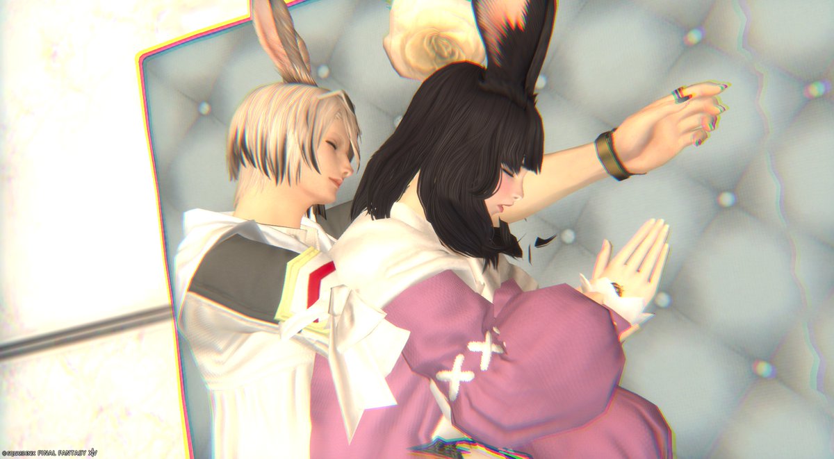 ff14coffee's tweet photo. 一緒にスヤスヤ…💤（盗撮したｗ） https://t.co/Ad4aNwX2sp