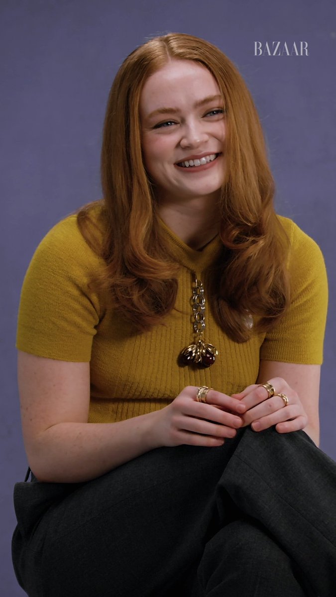 JumpTrailers's tweet photo. Sadie Sink for Harper's Bazaar https://t.co/iHcXqTPl8D