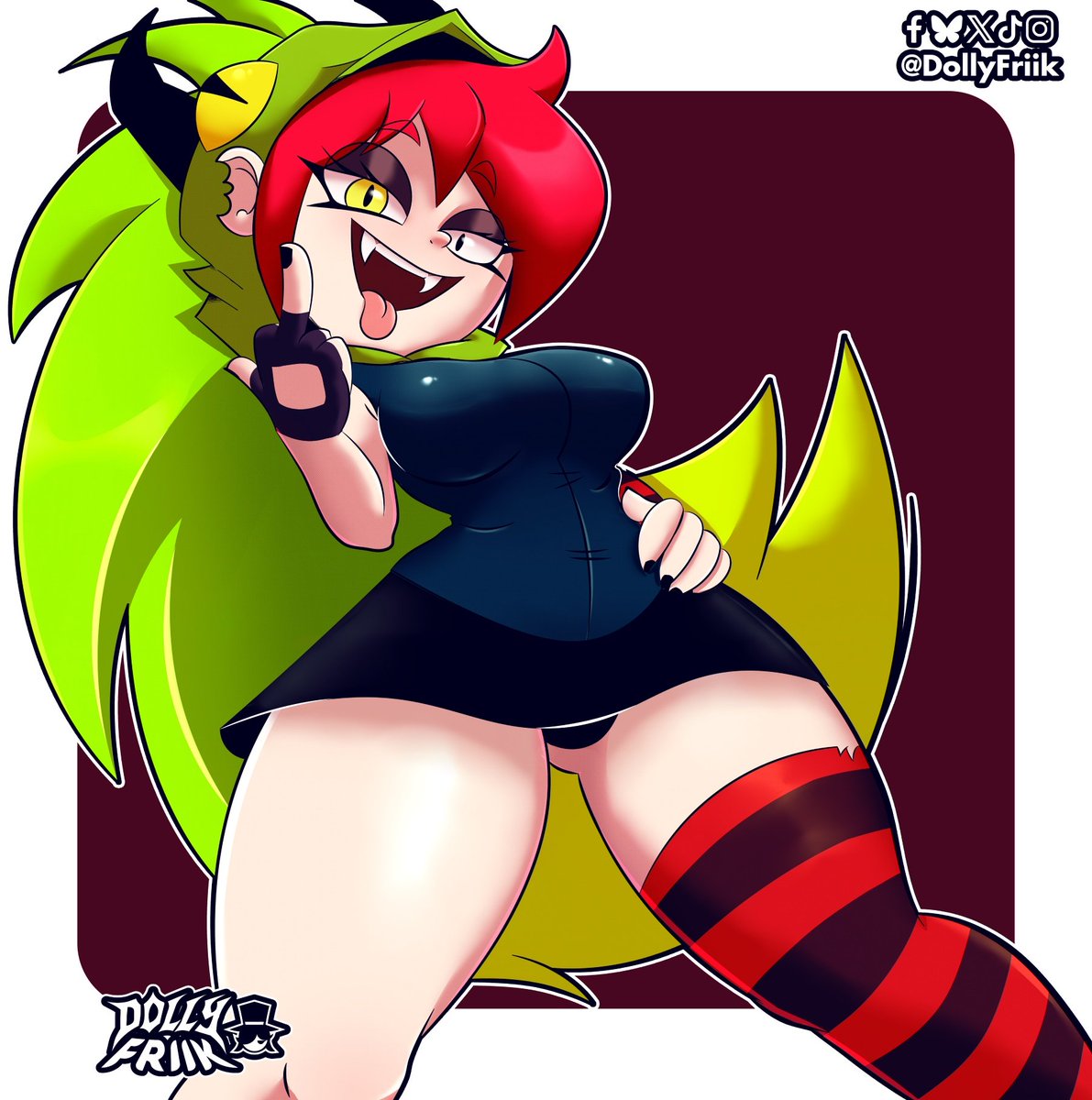 DollyFriik's tweet photo. Demencia 🤘

#villanos #dollyfriik #demenciavillanos https://t.co/Le9T7xi7y4