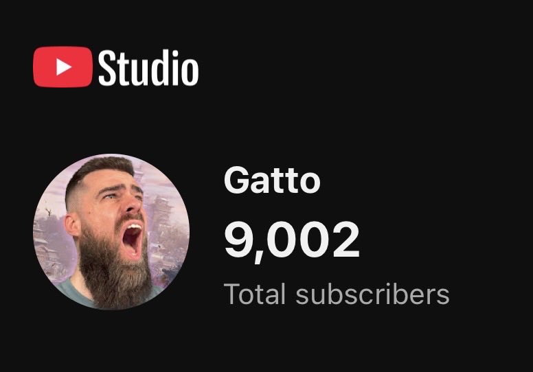 Gatto4k's tweet photo. What a day to hit 9K subs on YouTube with all these new announcements… gulp 😂

Still, 9K is 9K! Next stop 10K 👀 https://t.co/nz1YOlUGZl