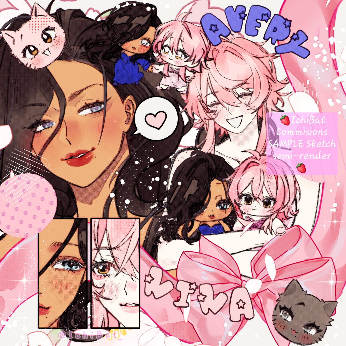 SylvbuU's tweet photo. @_VGen_ Hi~ IchiBat here~ let's try our lucky^^ ty♡

Commissions: https://t.co/DQBYhCvoIm
Portfolio: https://t.co/yvsMz78dzl
VGen acc: https://t.co/PYXtPgBtkU

#VGenCode https://t.co/xmYxAmVOFJ