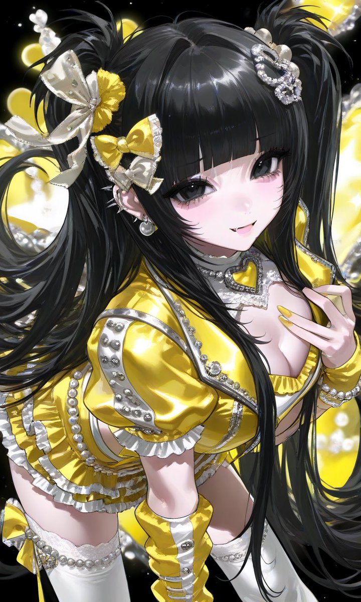 Yukill7yan7's tweet photo. 💌プロンプト配布💌

貴方のハートを鷲掴み♡♡♡
アイドルプロンプトです🤩

カラバリ｢❤️🩷🩵💛💜💚｣
あります(𓈒ʚ̴̶̷̷̥ ⩊ ɞ̴̶̷𓈒)

リプにプロンプト貼ってありますので
F内外問わず使用してください🙇‍♀️

引用🆙必須

（パクリの意図🈚️）
⬇️はサンプルになります https://t.co/BUAvW0Rdpi