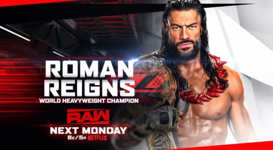 Skulleeroz3334's tweet photo. RO returns next Monday on RAW https://t.co/xQ3CcYyjaC